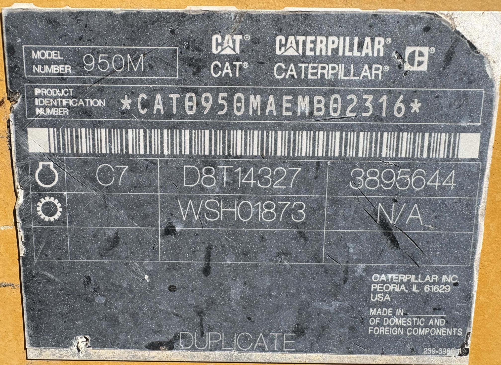 2014 CATERPILLAR 950M - Image 18