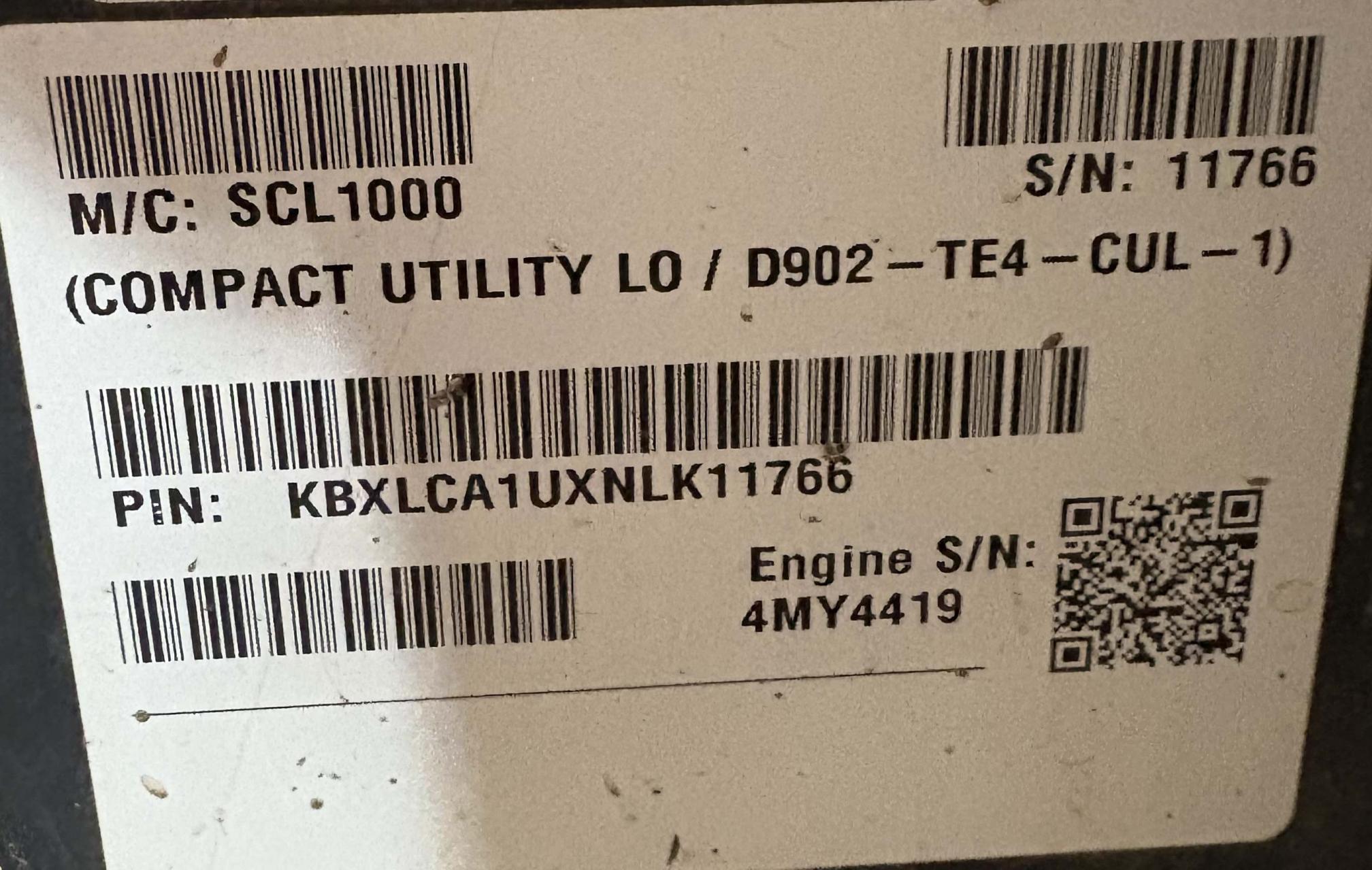 2022 KUBOTA SCL1000 - Image 14