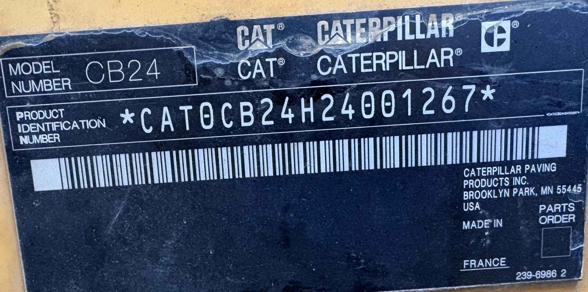 2009 CATERPILLAR CB24 - view 9 of 9