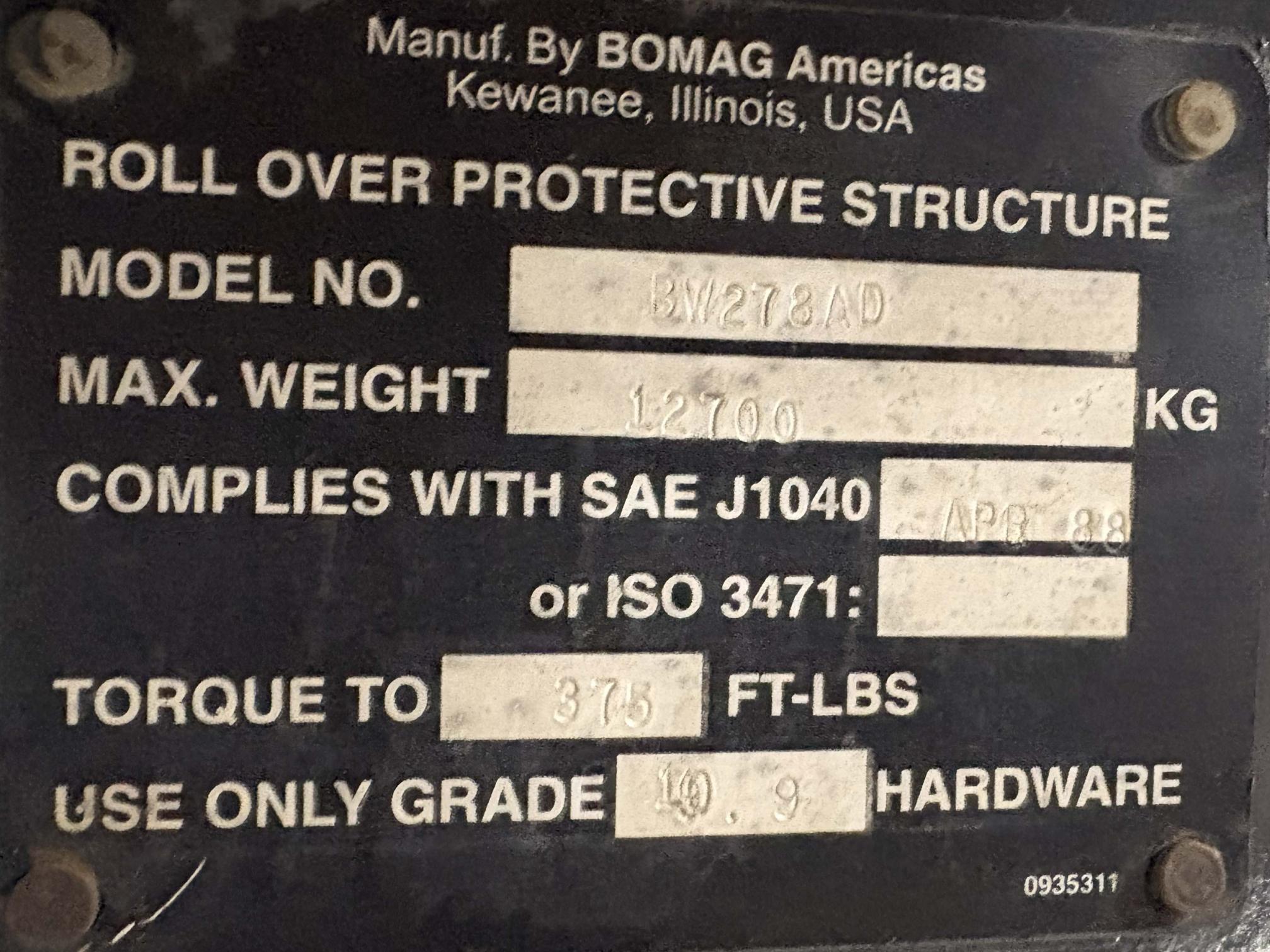 2010 BOMAG BW 278 AD - view 15 of 16