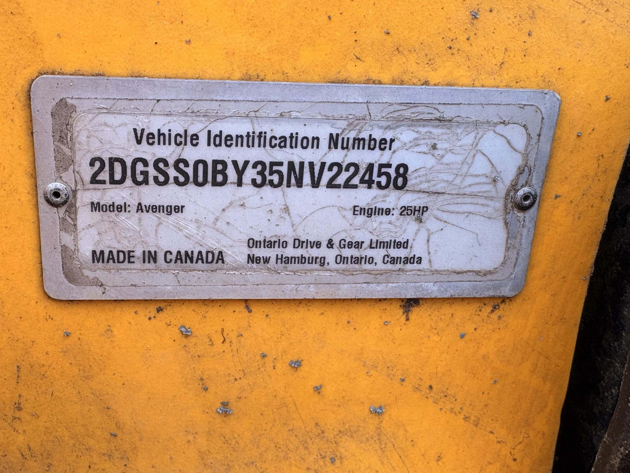 2005 ARGO SALES Avenger - Image 12