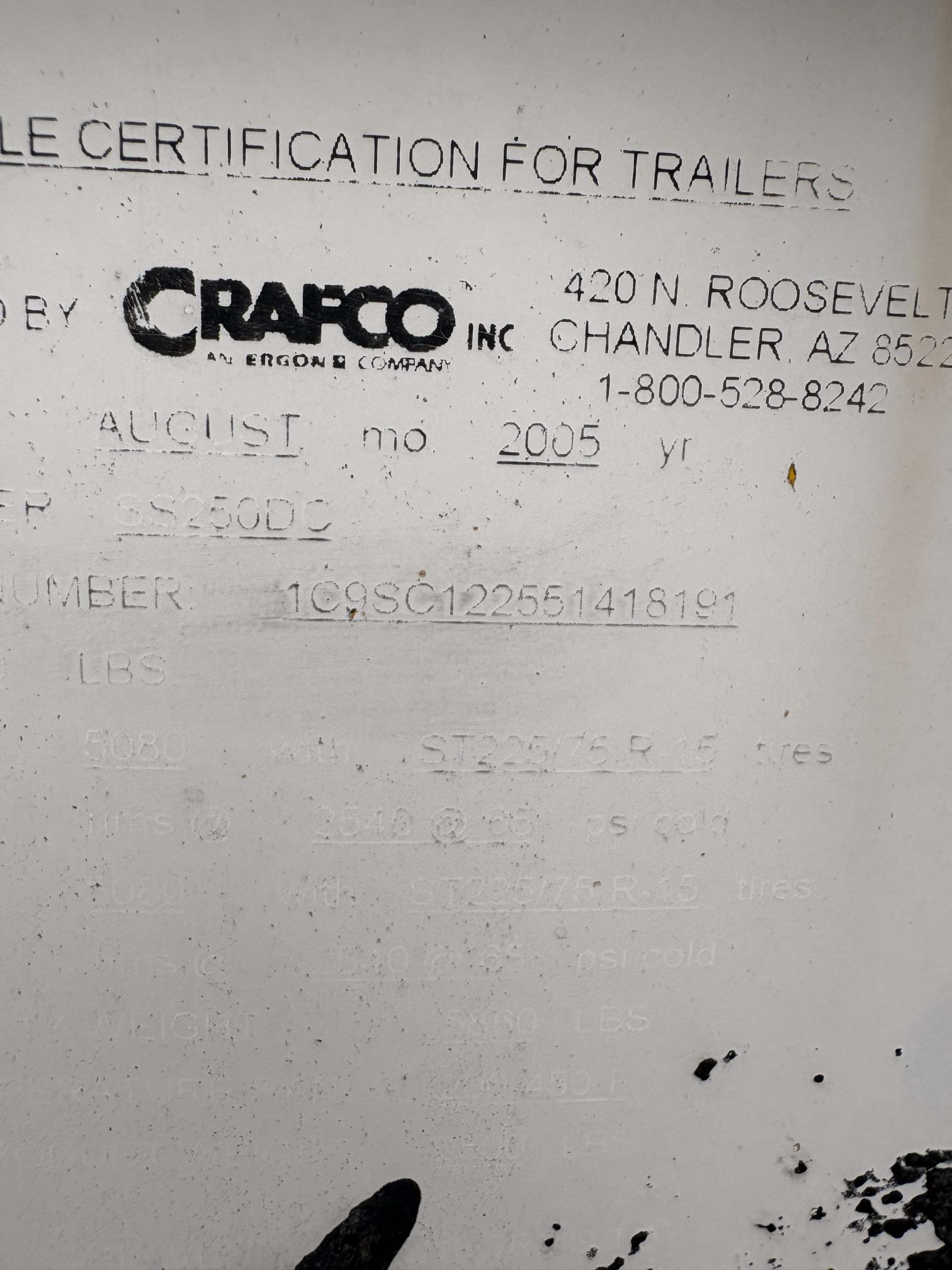 2005 CRAFCO SS250 - view 16 of 16