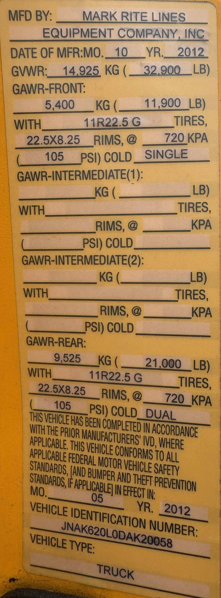 2013 UD 3300 - view 13 of 13