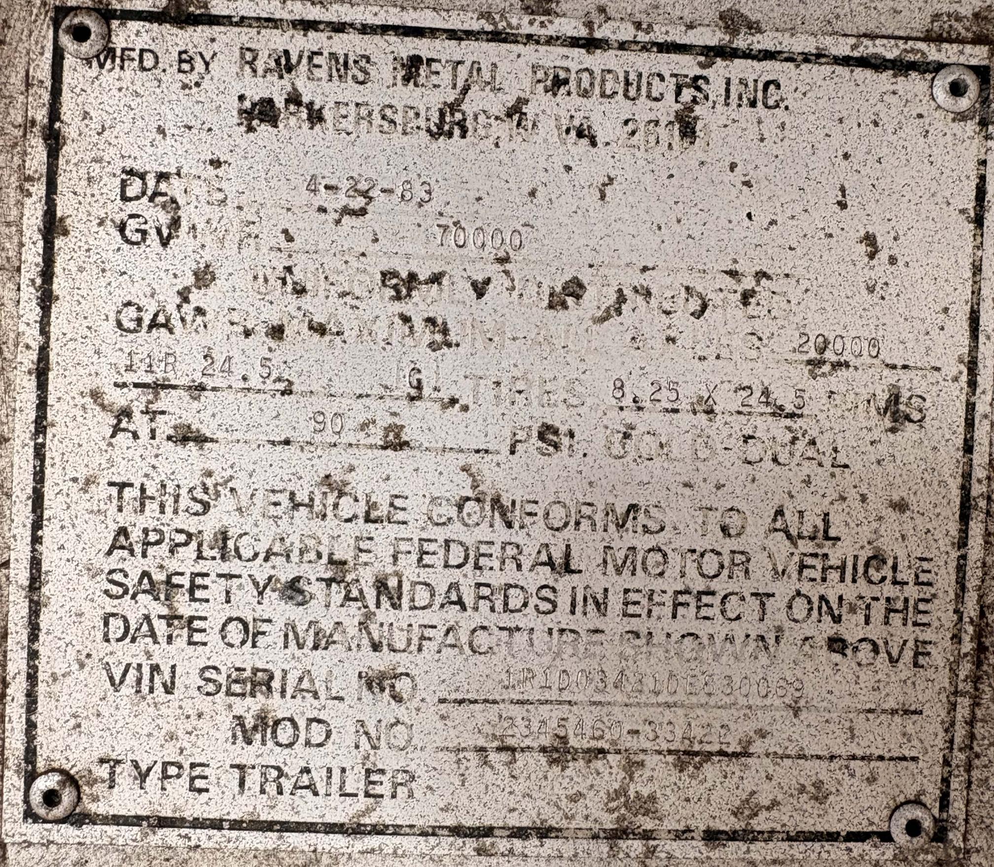 1983 RAVEN 34' X 96" - Image 18