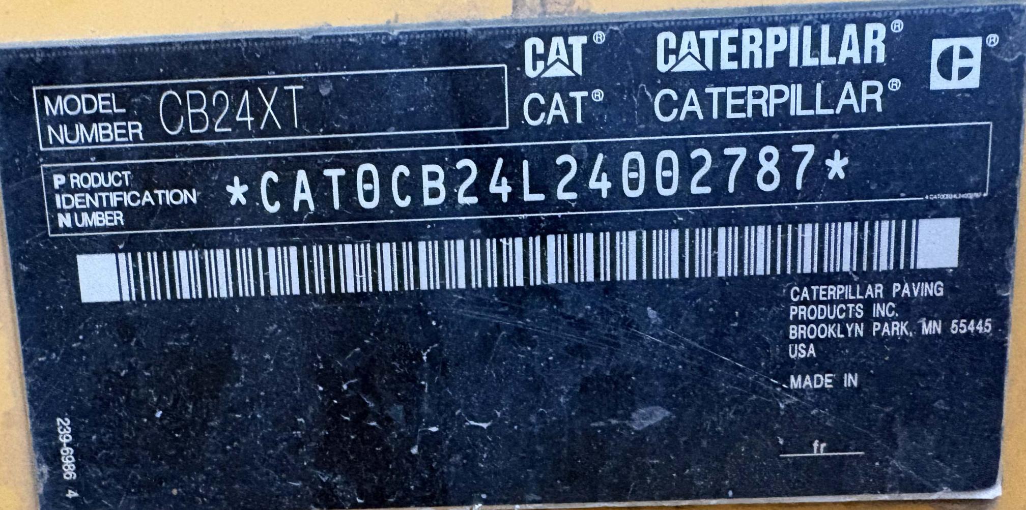 2013 CATERPILLAR CB24XT - Image 10