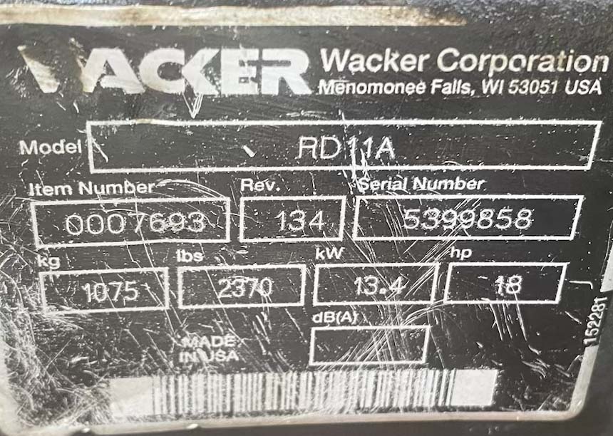 2002 WACKER RD11A - view 4 of 4