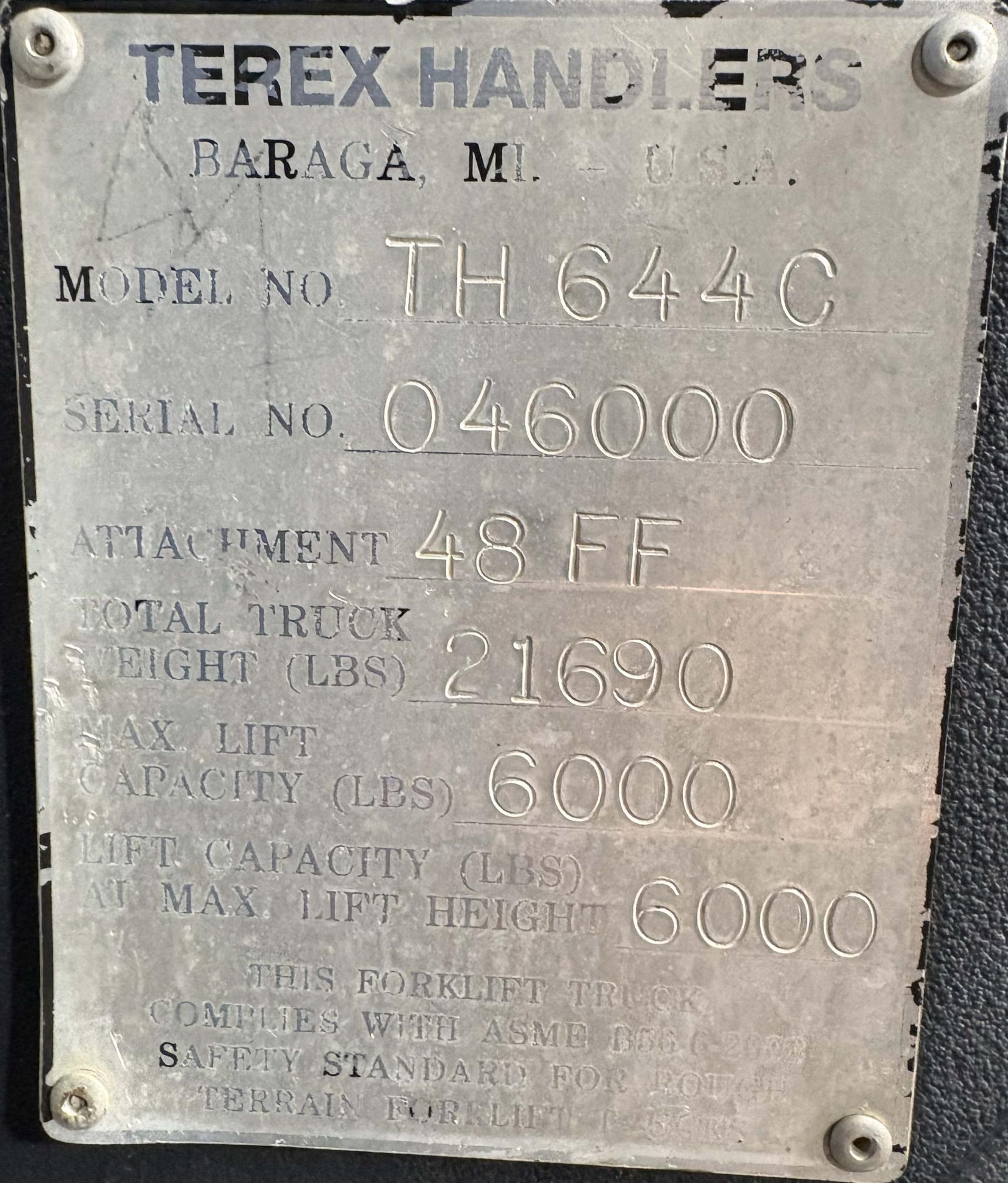 2004 TEREX TH644C - Image 15