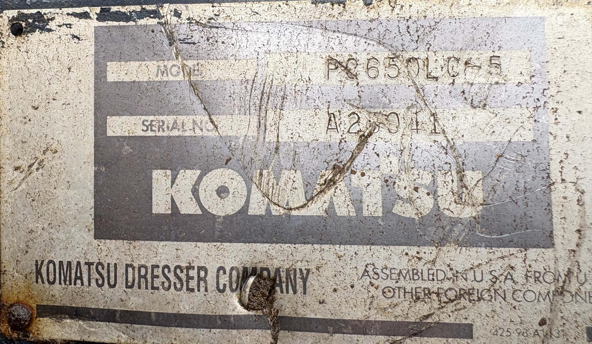 KOMATSU DRESSER PC650LC-5 - Image 23