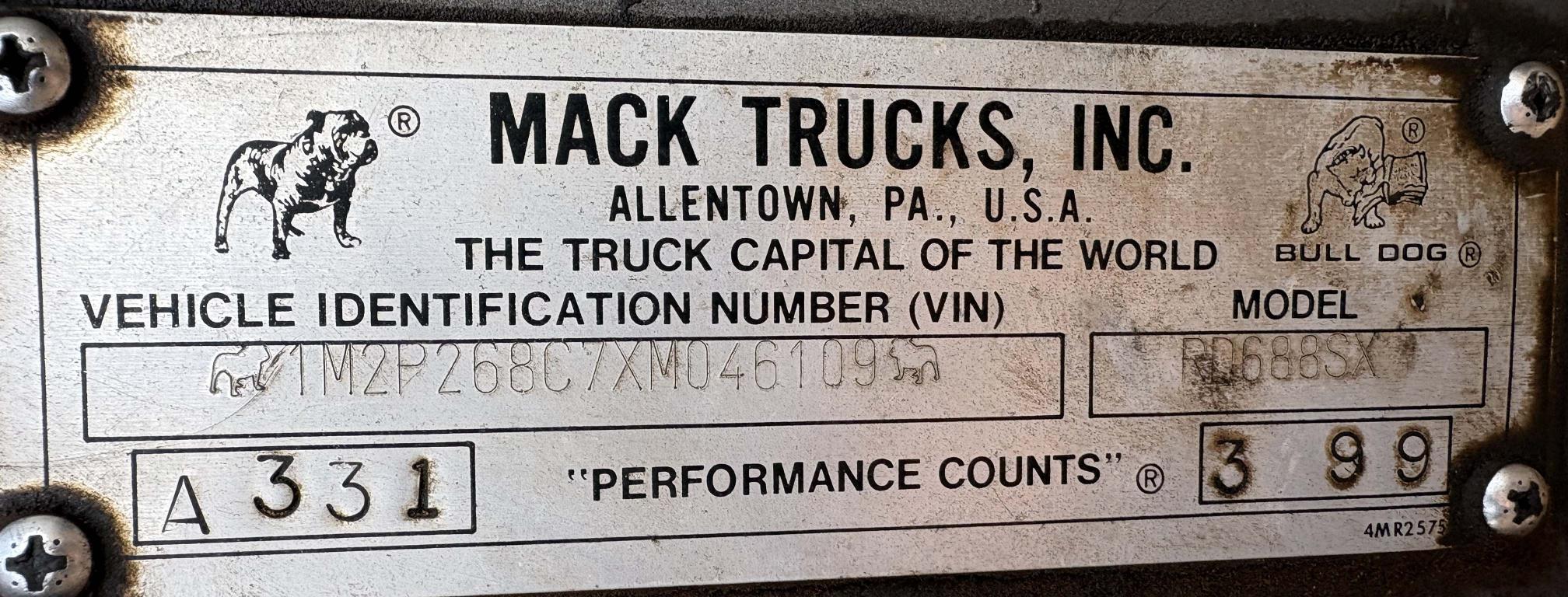 1999 MACK RD688SX - Image 21