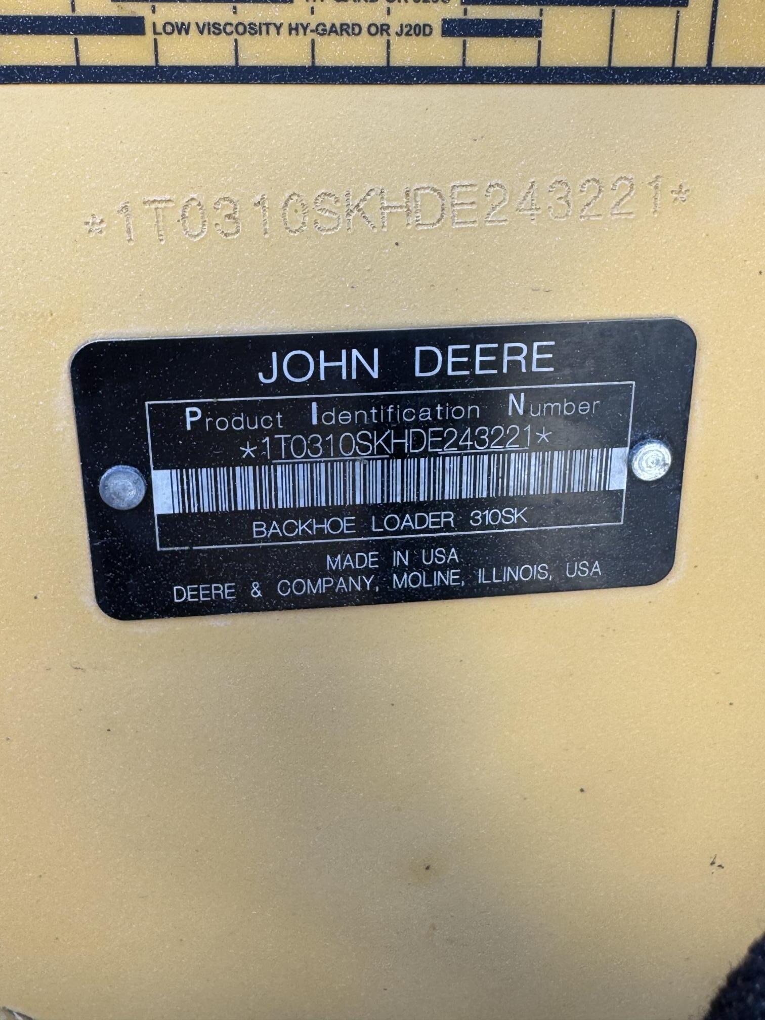 2013 DEERE 310SK - Image 20