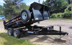 2022 SURE TRAC 12 foot Low Profile Homeowner Dump Trailer - Image 7