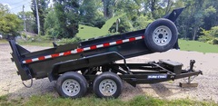 2022 SURE TRAC 12 foot Low Profile Homeowner Dump Trailer - Image 6
