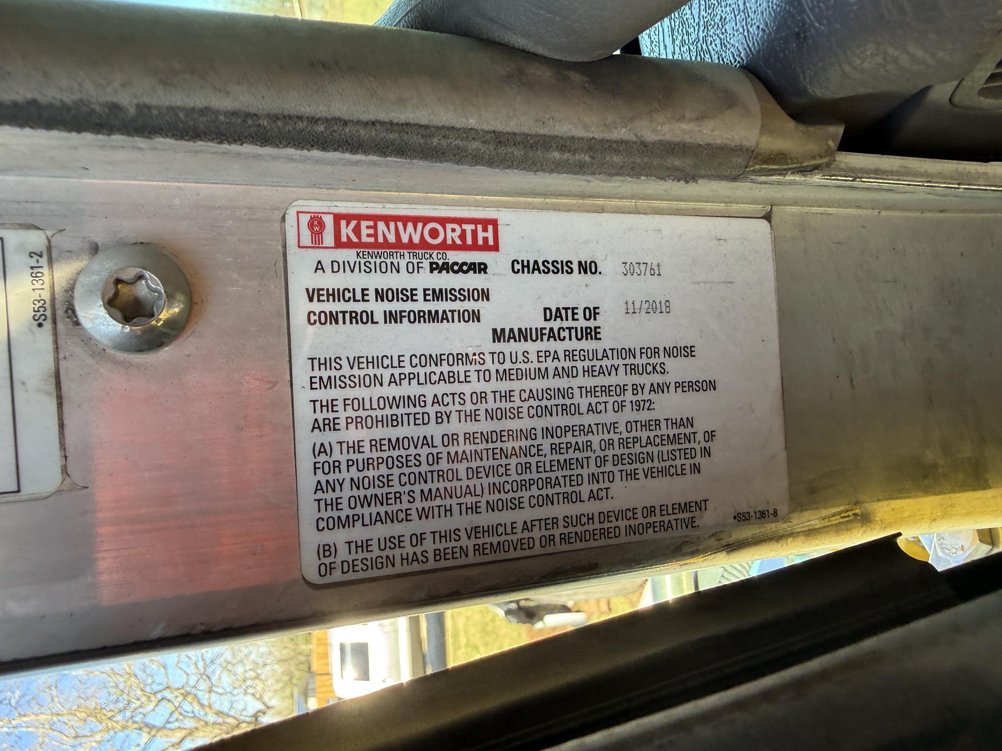 2019 KENWORTH W900 - Image 42