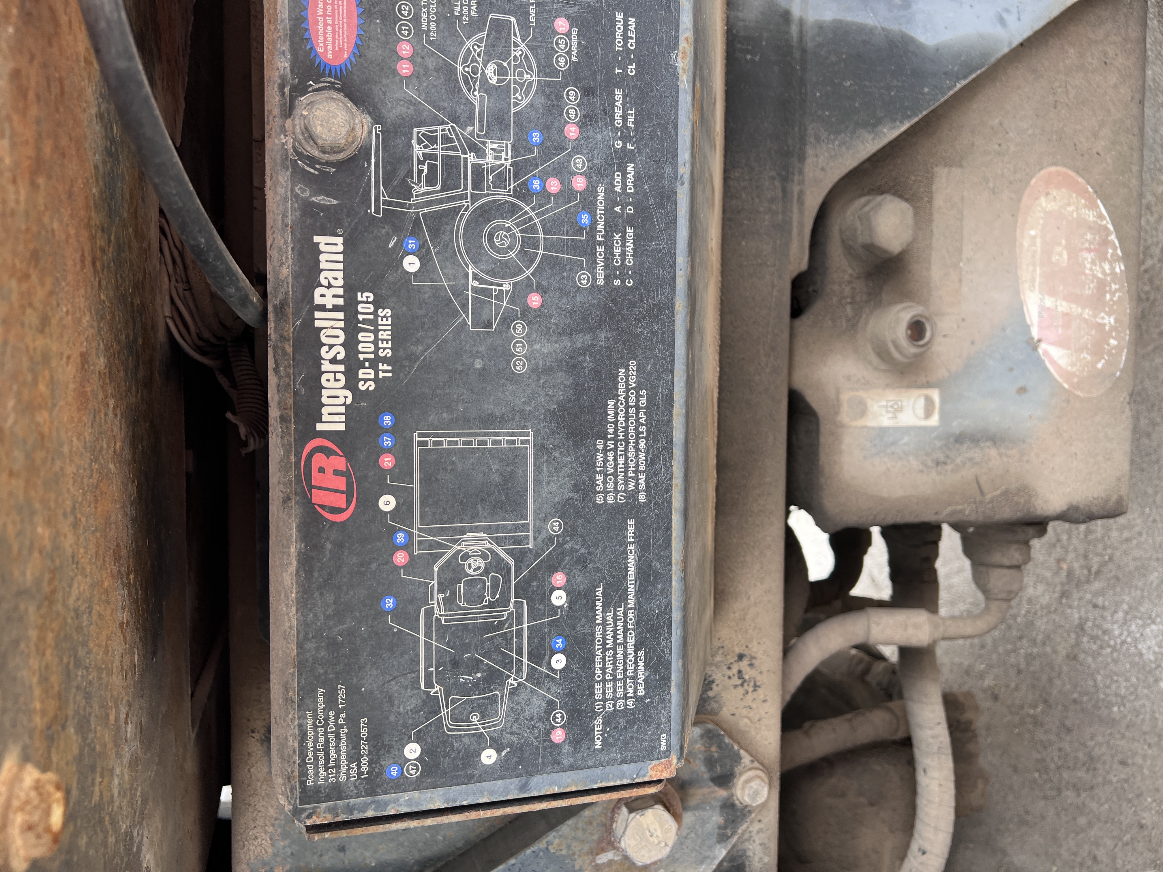 2003 INGERSOLL-RAND SD-100/105 - view 8 of 13