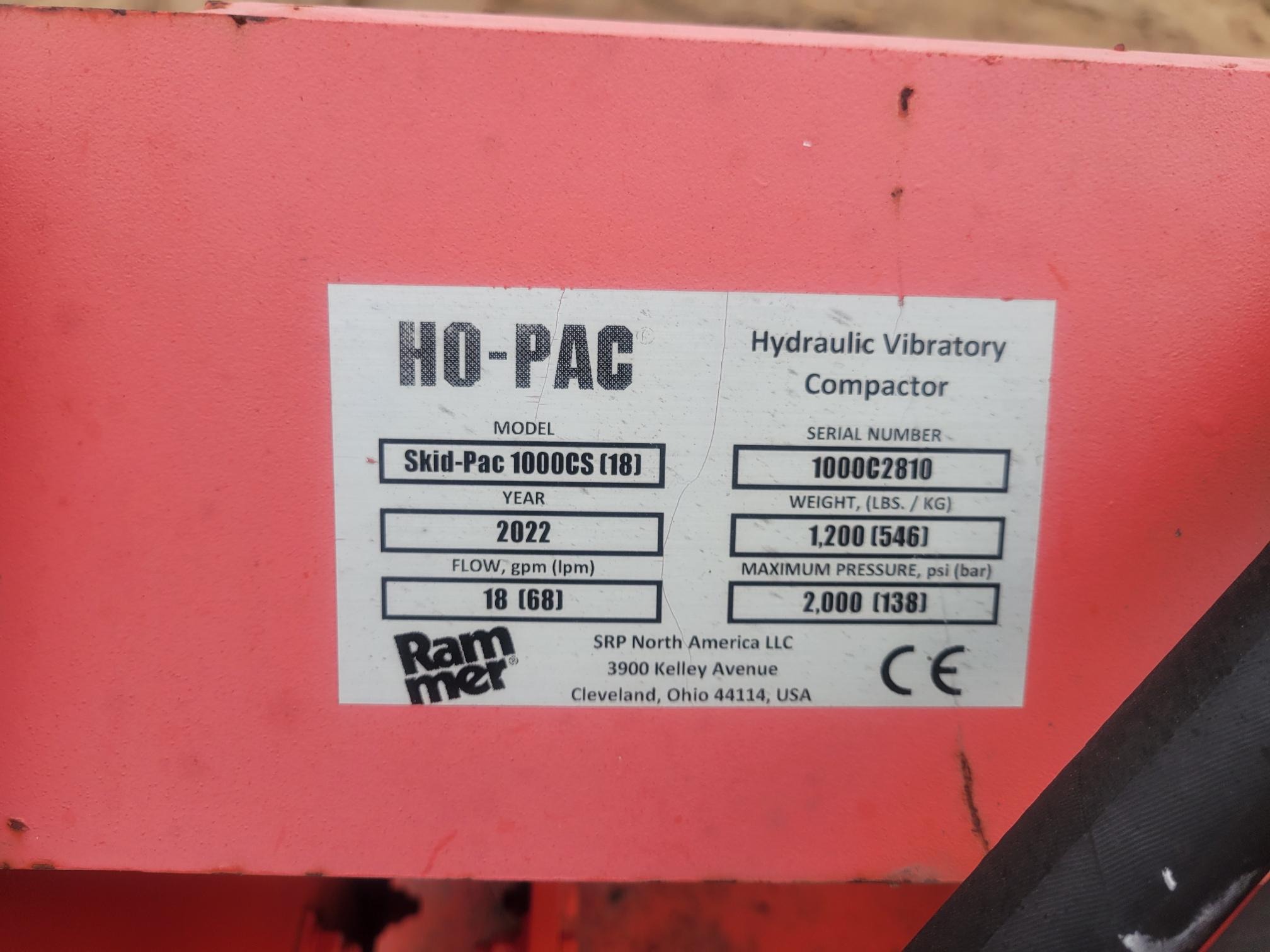 2022 RAMMER Ho-Pac 1000CS - view 3 of 4