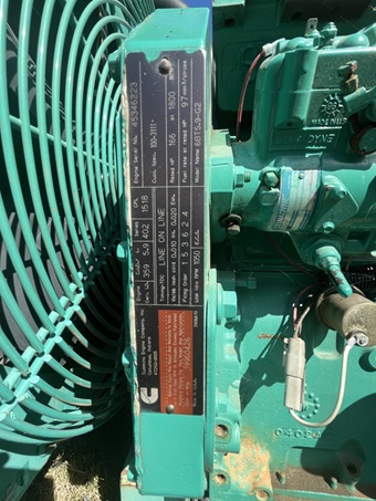 1996 ONAN Gen Set 100 DGDB - view 9 of 11