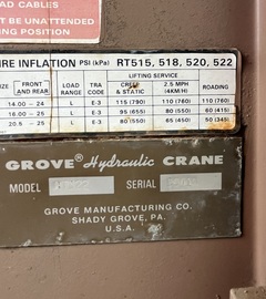 1985 GROVE RT-522 - Image 24