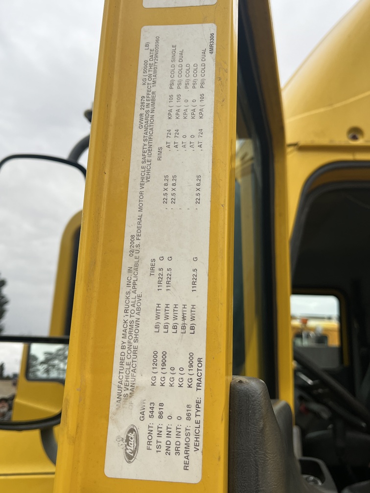 2009 MACK CXU 613 - Image 20