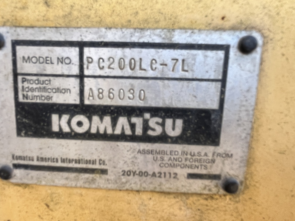 2005 KOMATSU PC 200 LC-7L - view 18 of 23