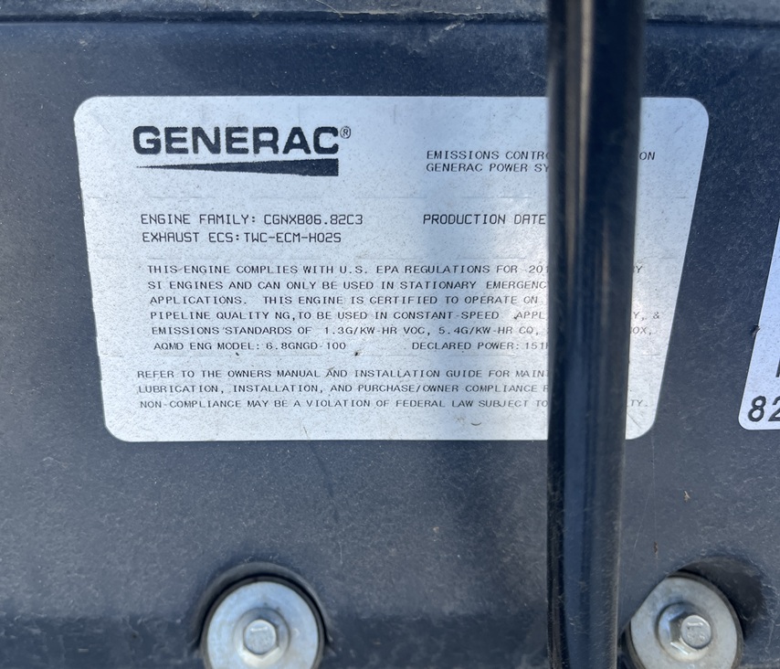 2012 GENERAC 14259560200 - view 17 of 18